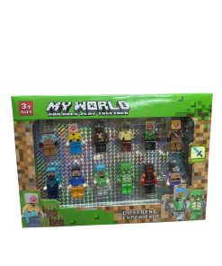zestaw minecraft 12pcs
