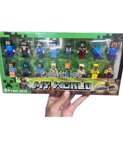 zestaw figurki minecraft my world 16pcs