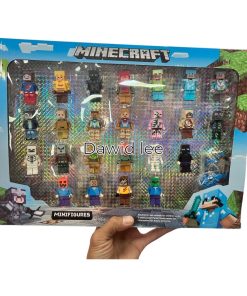 zestaw figurki minecraft 24pcs