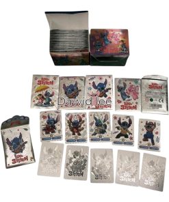 karta stitch 10 karty srebny