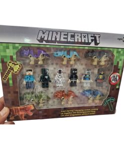 zestaw figurki minecraft 12pcs
