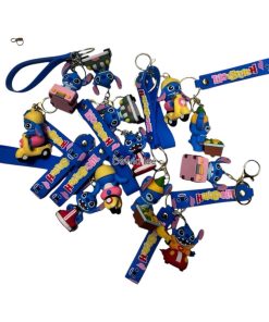 breloczki stitch gumowa
