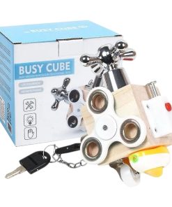 drewno busy cube