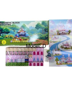 klocki 100pcs magnet model D