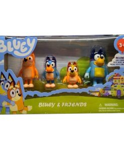 zestaw figurki bluey 4pcs