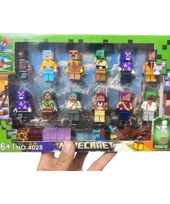 zestaw minecraf 12pcs