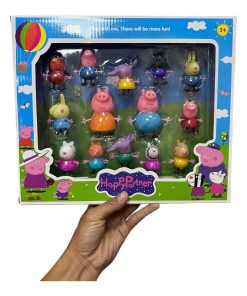 peppa 14pcs zestaw