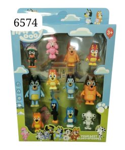 zestaw bluey 12pcs