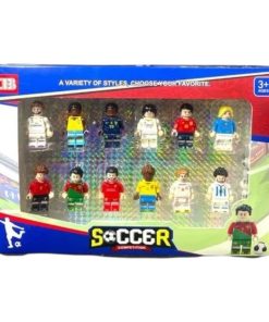 12pcs soccer zestaw pilka