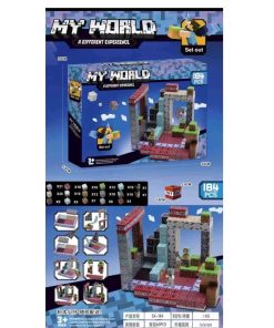 klocki my world 184element