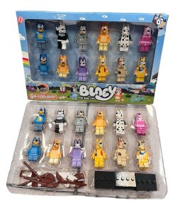 bluey figurki 12pcs