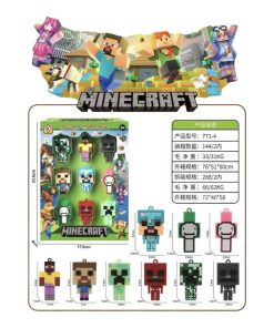 zestaw 9pcs minecraft