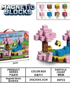 klocki magnet 85pcs