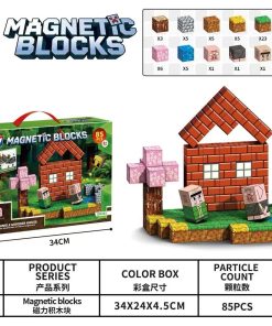 klocki magnet 85pcs