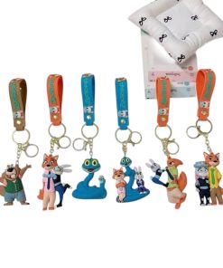 breloczki zootopia gumowa
