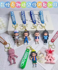 breloczki gumowa stranger things